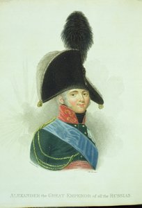 Alessandro (1777-1825) il Grande Imperatore di tutte le Russie da Jean Antoine Pinchon